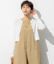【SLOW/一部店舗限定】シアーサマー リブ カーディガン