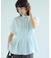 【洗える】LIBECOリネン タック デザイン シャツ