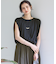 【SLOW/一部店舗限定】ファインゲージ ギャザー Tシャツ