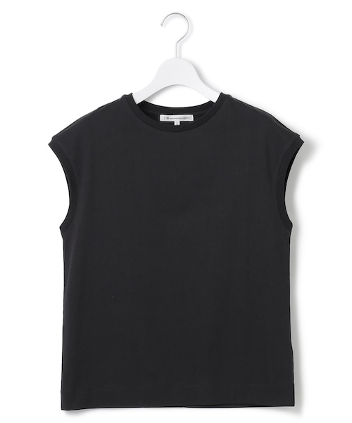 【洗える】コンパクトヤーン フレンチスリーブ Tシャツ