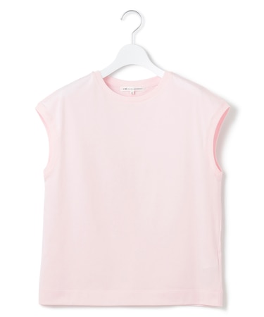 【洗える】コンパクトヤーン フレンチスリーブ Tシャツ