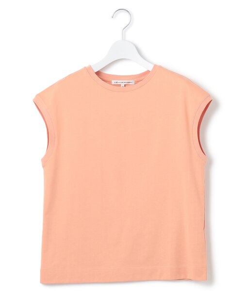 【洗える】コンパクトヤーン フレンチスリーブ Tシャツ