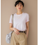 【洗える】コンパクトヤーン スムース Tシャツ