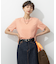 【洗える】コンパクトヤーン スムース Tシャツ