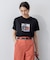 【洗える】JANE PACKERコラボ フォトプリント Tシャツ