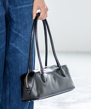 【見上愛さん着用】ワイド ボストン バッグ
