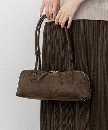 【見上愛さん着用/VERY12月号掲載】ワイド ボストン バッグ