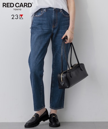 【RED CARD TOKYO×23区】スリムストレート デニム パンツ
