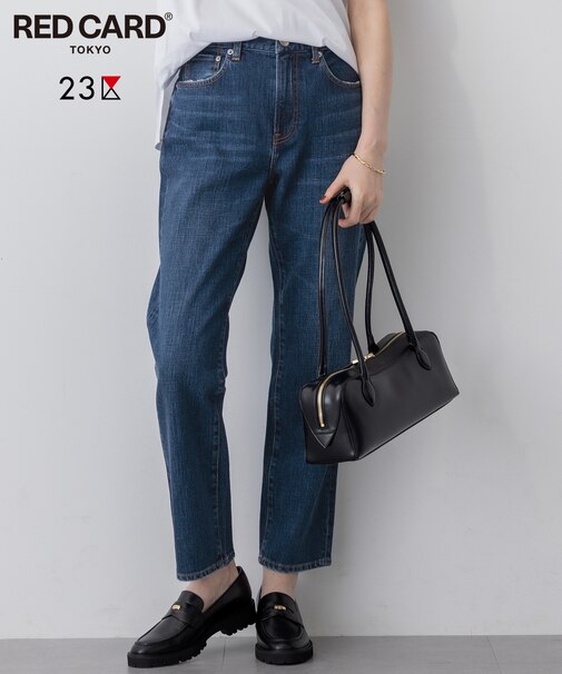 【RED CARD TOKYO×23区】スリムストレート デニム パンツ