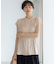 【接触冷感/WEB&一部店舗限定】レーヨンスパローン ティアード ブラウス