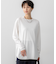 【大好評素材/洗える】コットンベアジャージー ロング Tシャツ