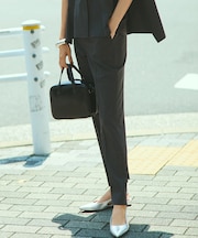 【洗える】TWマットクロス スティック パンツ