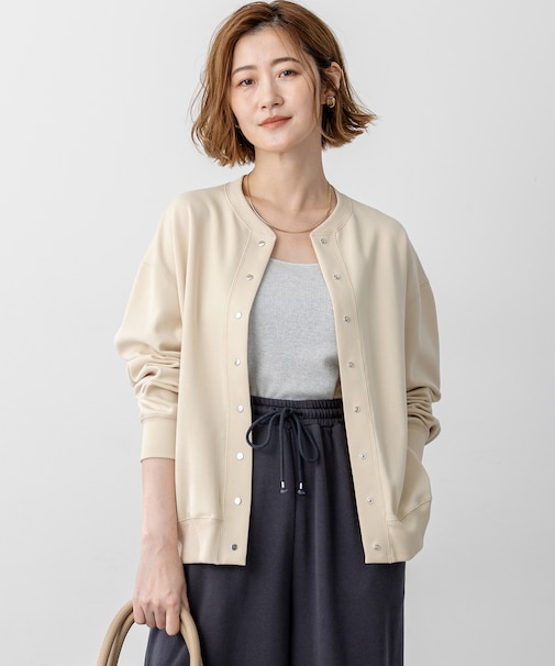 【SLOW/一部店舗限定】ライトダンボール カーディガン