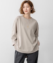【SLOW/一部店舗限定】MVSコットン チュニック シンプルTEE
