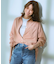 【見上愛さん着用/Oggi11月号掲載】コットン コーデュロイ シャツ