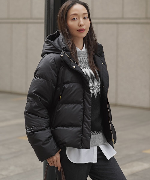 otonaMUSE掲載】ADS 襟付き ダウンジャケット｜ニジュウサンクの通販