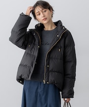 【見上愛さん着用/一部先行予約/洗える】シレータフタ コンパクト ダウンコート