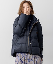 【見上愛さん着用/一部先行予約/洗える】シレータフタ コンパクト ダウンコート