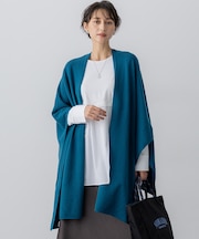 カシミヤブレンド マルチ ケープ