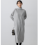 【洗える】カシミヤブレンド タートルネック ニットワンピース