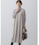 【洗える】カシミヤブレンド タートルネック ニットワンピース