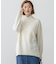 【洗える】カシミヤブレンド ハイネック ニット