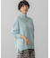 【洗える】カシミヤブレンド ハイネック ニット