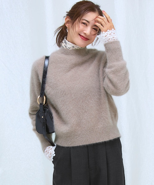 FOXEY BOUTIQUE カシミヤ ショート丈 フォクシー FOXEY - 極美品 フォクシー FOXEY ニット セーター Knit Top