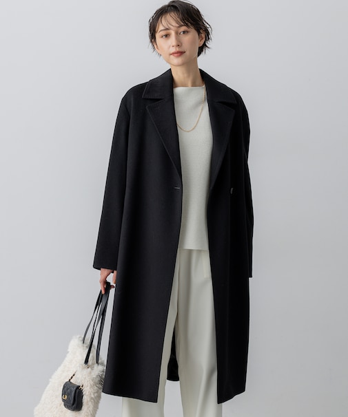 MTRカシミヤビーバー チェスター コート