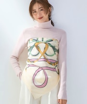 【WEB&一部店舗限定】ウールカシミヤ デザイン ストール