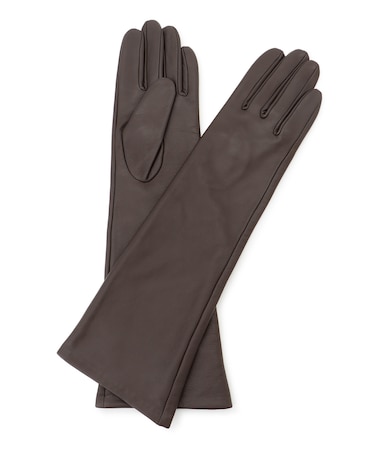 【滝沢眞規子さん着用】レザー ロング グローブ