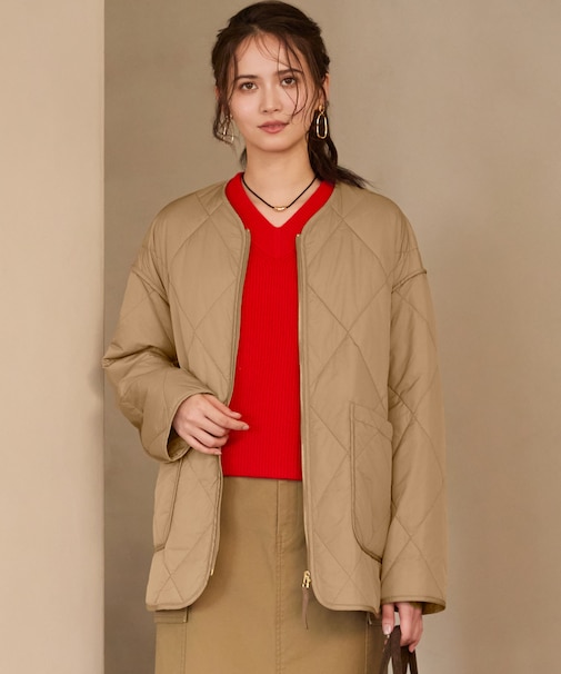 【SLOW/一部店舗限定】中綿 パデットアウター