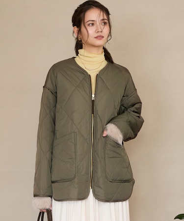 【SLOW/一部店舗限定】中綿 パデットアウター