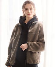 【SLOW/一部店舗限定】エコファー ブルゾン