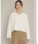【SLOW/一部店舗限定】ソフトウール Vネック ニット