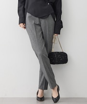 【洗える】フランネル2WAY テーパード パンツ