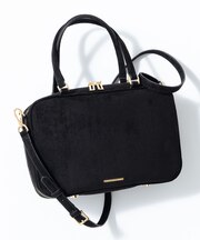 【WEB&一部店舗限定】スエード ボストン バッグ