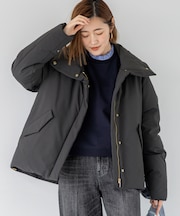 【先行予約/一部店舗限定/撥水加工】ミリタリー Aライン ダウンコート