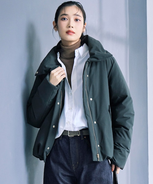 一部店舗限定/滝沢眞規子さん着用/撥水加工】ミリタリー Aライン