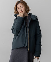 【一部店舗限定/滝沢眞規子さん着用/撥水加工】ミリタリー Aライン ダウンコート