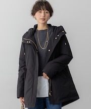 【一部店舗限定/撥水加工】ミリタリー フーデット ダウンコート