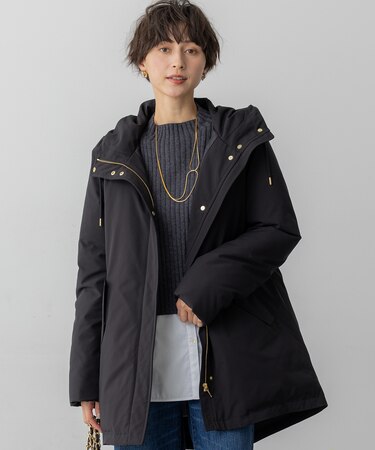 【一部店舗限定/撥水加工】ミリタリー フーデット ダウンコート