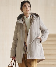 【一部店舗限定/撥水加工】ミリタリー フーデット ダウンコート