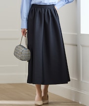 【洗える】フルーフィーツイル フレア スカート