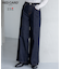 【RED CARD TOKYO×23区】 センタープレス デニム ワイド パンツ
