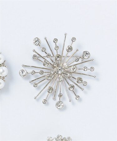 クリスタルシャワー ブローチ
