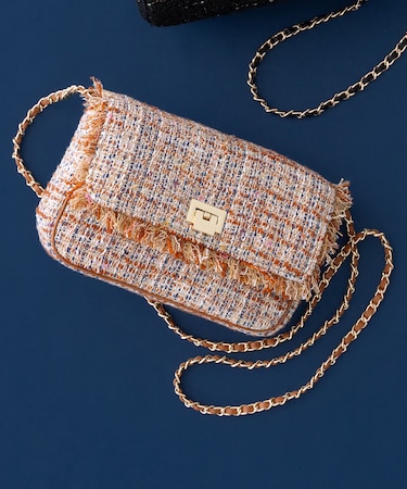 GIOLICAツイード ショルダーバッグ