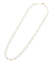 プチパール ロング ネックレス