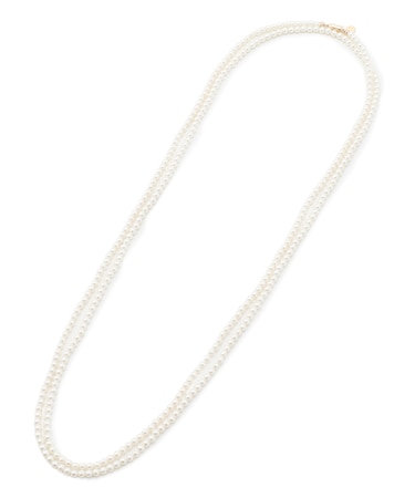 プチパール ロング ネックレス