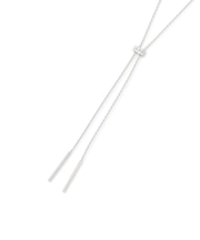 スネークチェーン ラリエット ネックレス